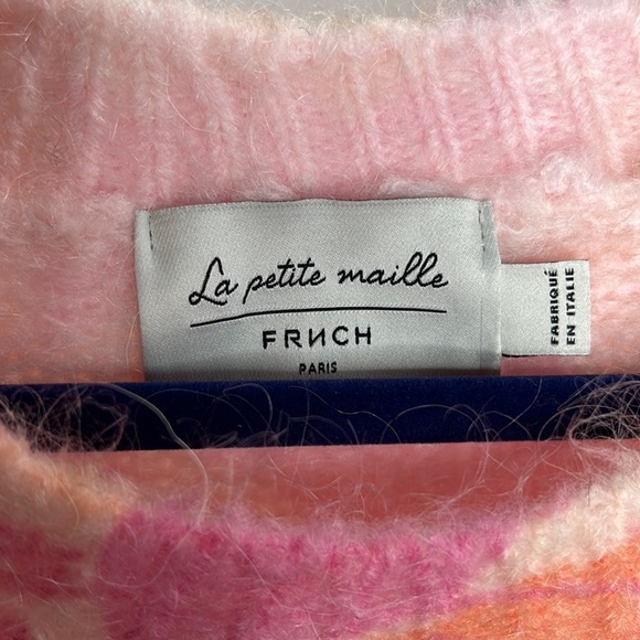 NWOT Frnch Paris Mohair Blend Sweater Size S/M - Picture 5 of 6